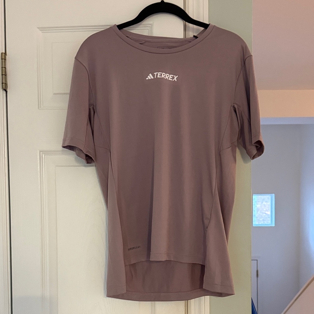 Adidas Terrex Women's Purple Short Sleeve Tee